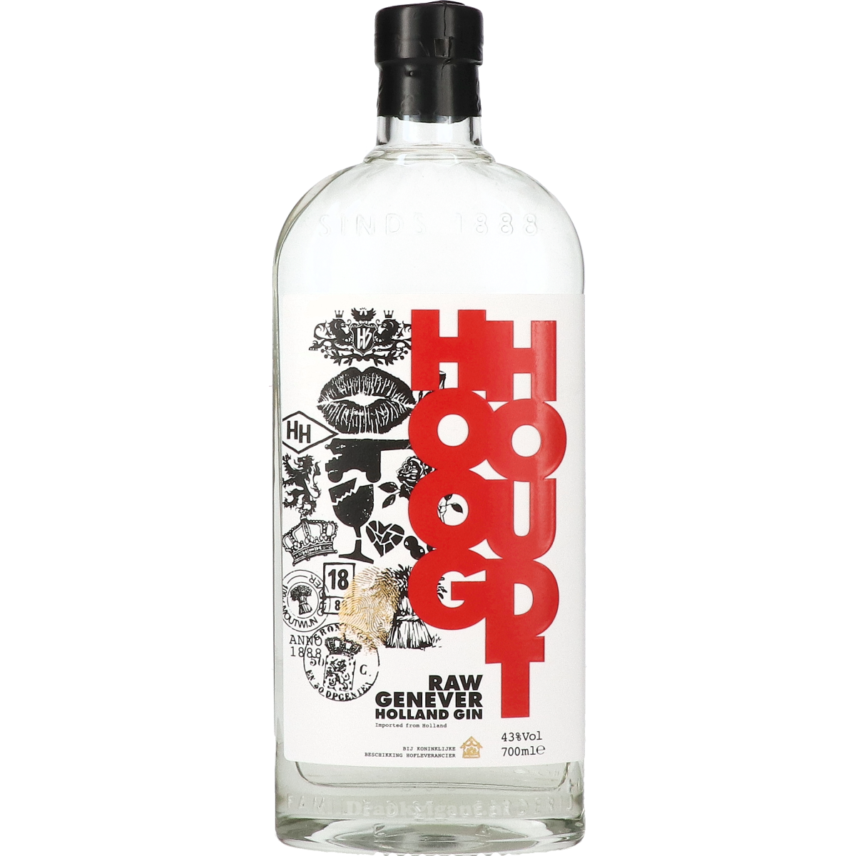 Hooghoudt Raw Genever 70 cl