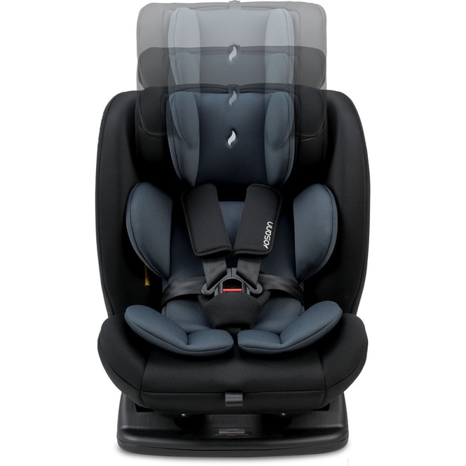 Osann - Auto-Kindersitz - Huddle 2 i-Size Nero- schwarz/grau
