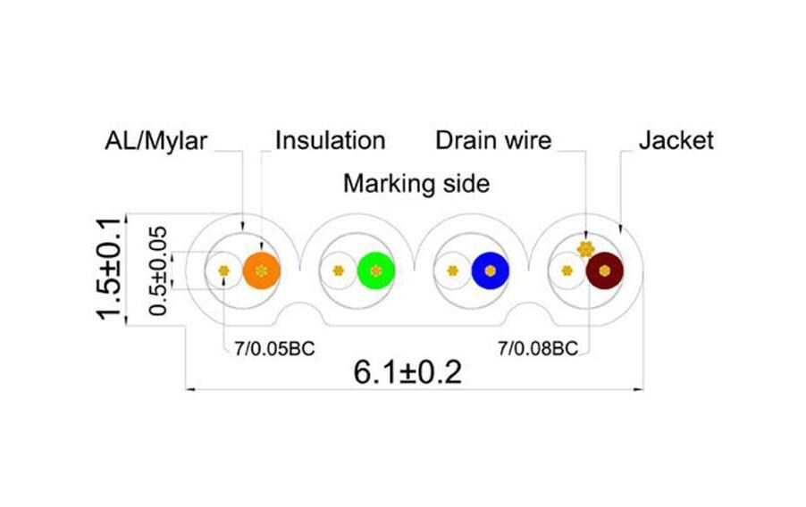 Slimpatchkabel RJ-45 - RJ-45, Cat 6, STP, 10 m, GrauGeschirmtes Twisted-Pair-Kabel (STP) mit Klinkenschutz