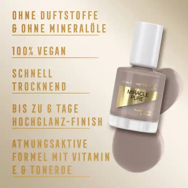 Miracle Pure Nailpolish 812&840 + Top Coat