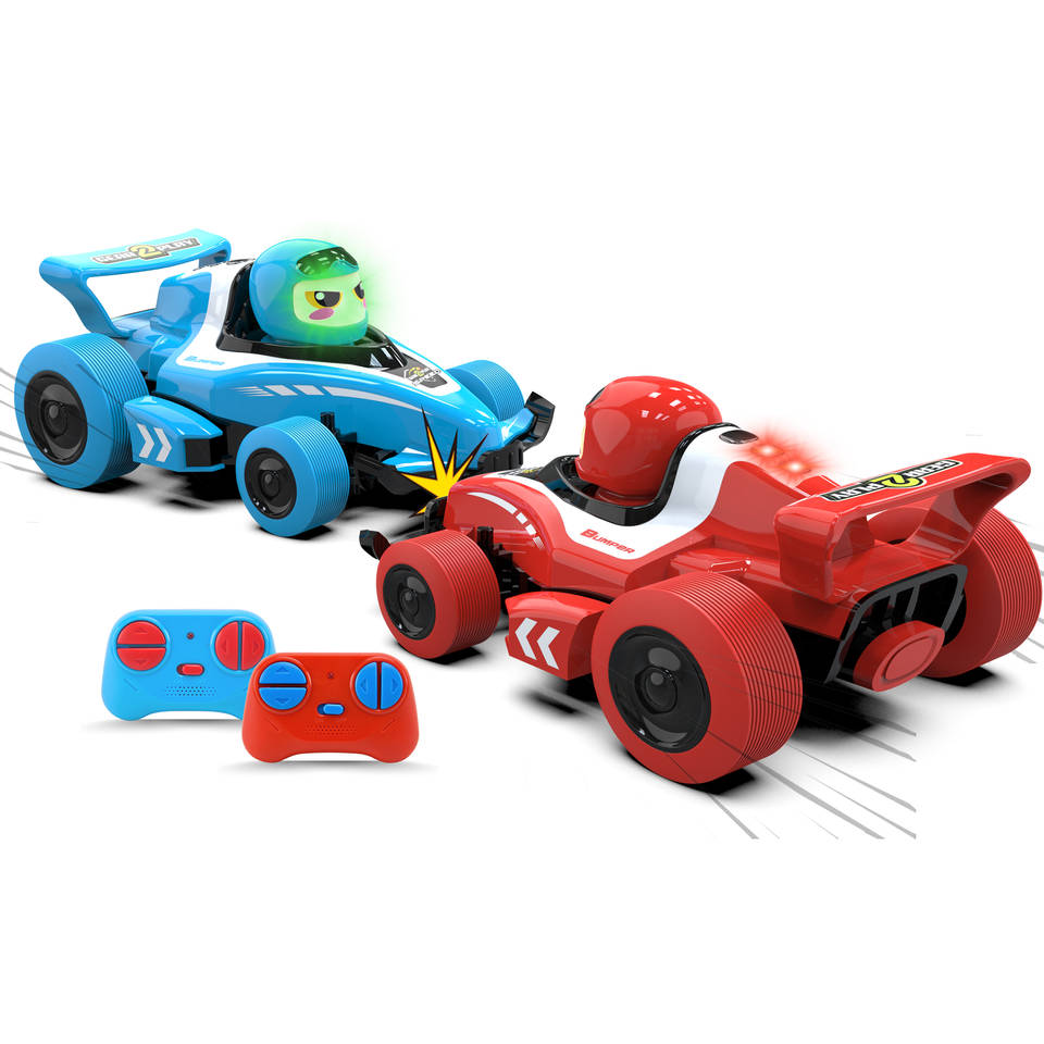 Gear2Play Neon Bumper Cars Pro RC Battle Game