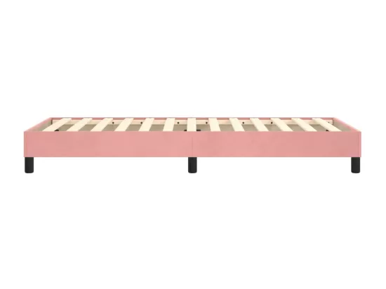 Sommier à lattes de lit Rose 90x200 cm Velours