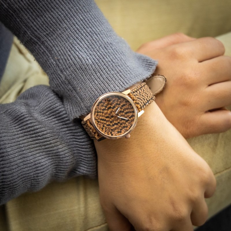 Montre Femme CHTIME bracelet Cuir Marron