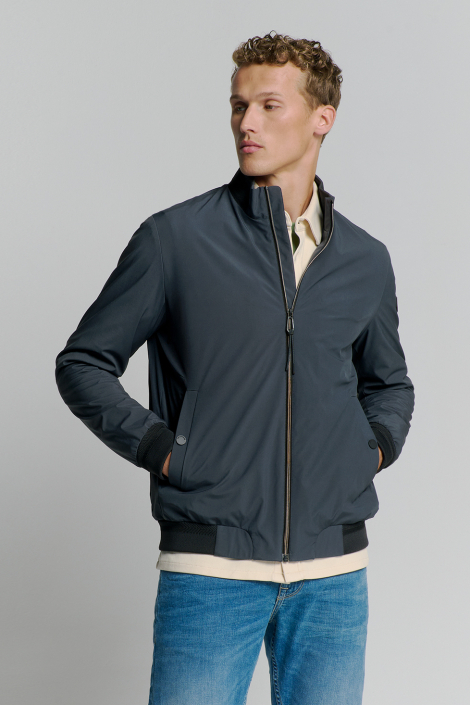 NO-EXCESS blauwe heren jas
