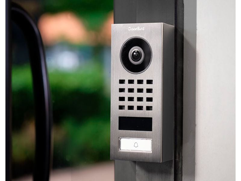 Doorbird IP Türstation D1101V Aufputz IP-Videotürsprechanlage  aus Edelstahl mit 1 Ruftaste