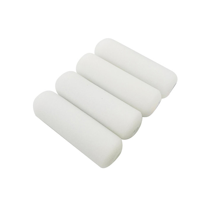 Lot 4 mini manchons laqueurs mousse boiserie et métal GoodHome 100mm