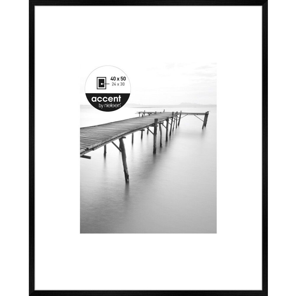 RAMME ACCENT AURA 40X50CM SVART