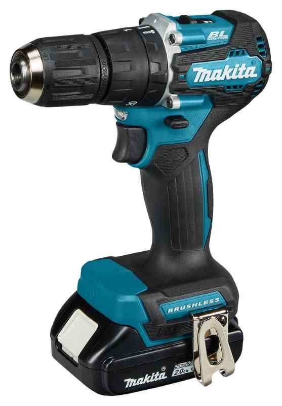 Makita DHP487RAJ 18V Klopboor-/schroefmachine set (2x2.0Ah) in Mbox