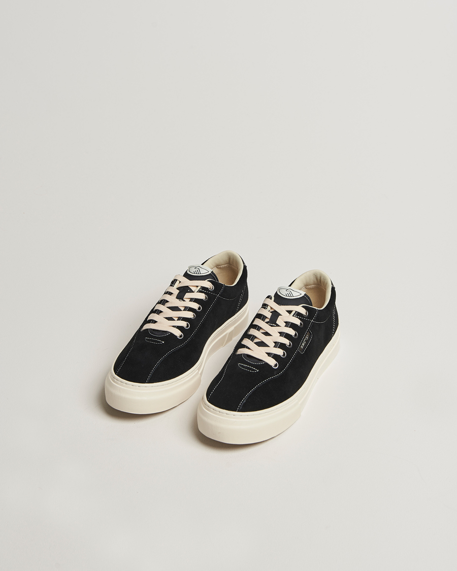 Stepney Workers Club Dellow 02 Cupsole Suede Sneaker Black