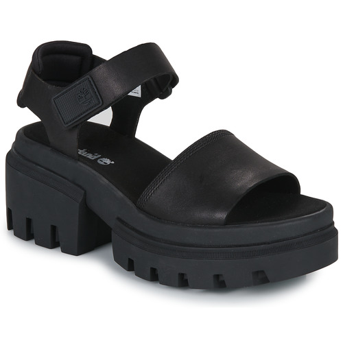 Timberland - EVERLEIGH ANKLE STRAP - Noir