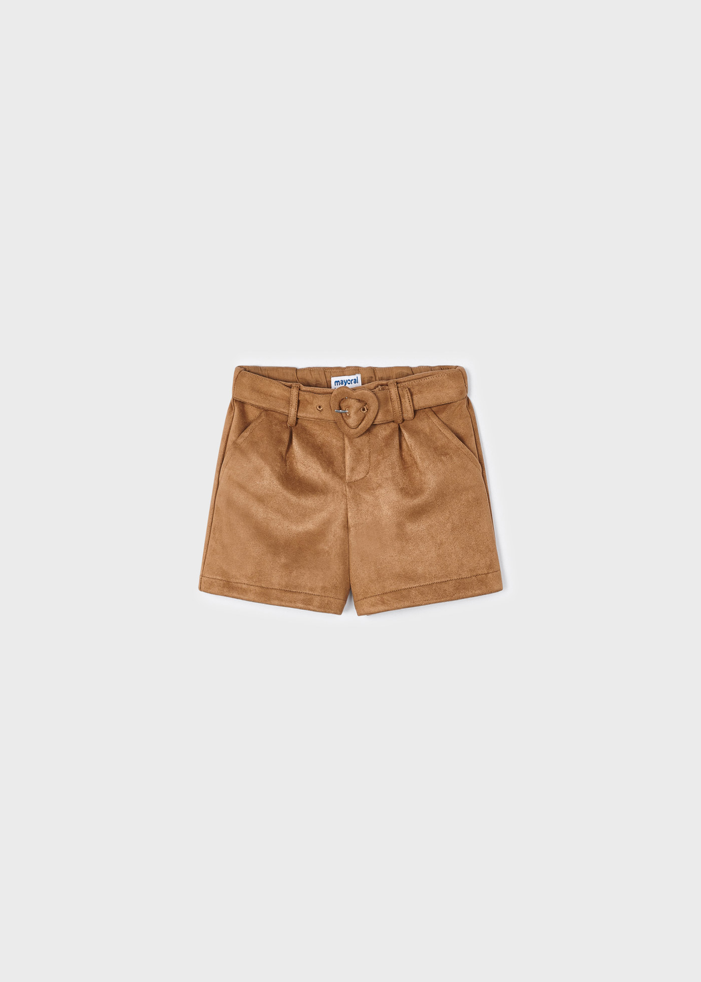 shorts de camurça para meninas
