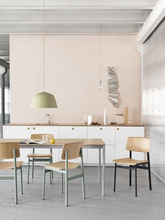 Muuto Ambit hanglamp Ø25 lichtblauw