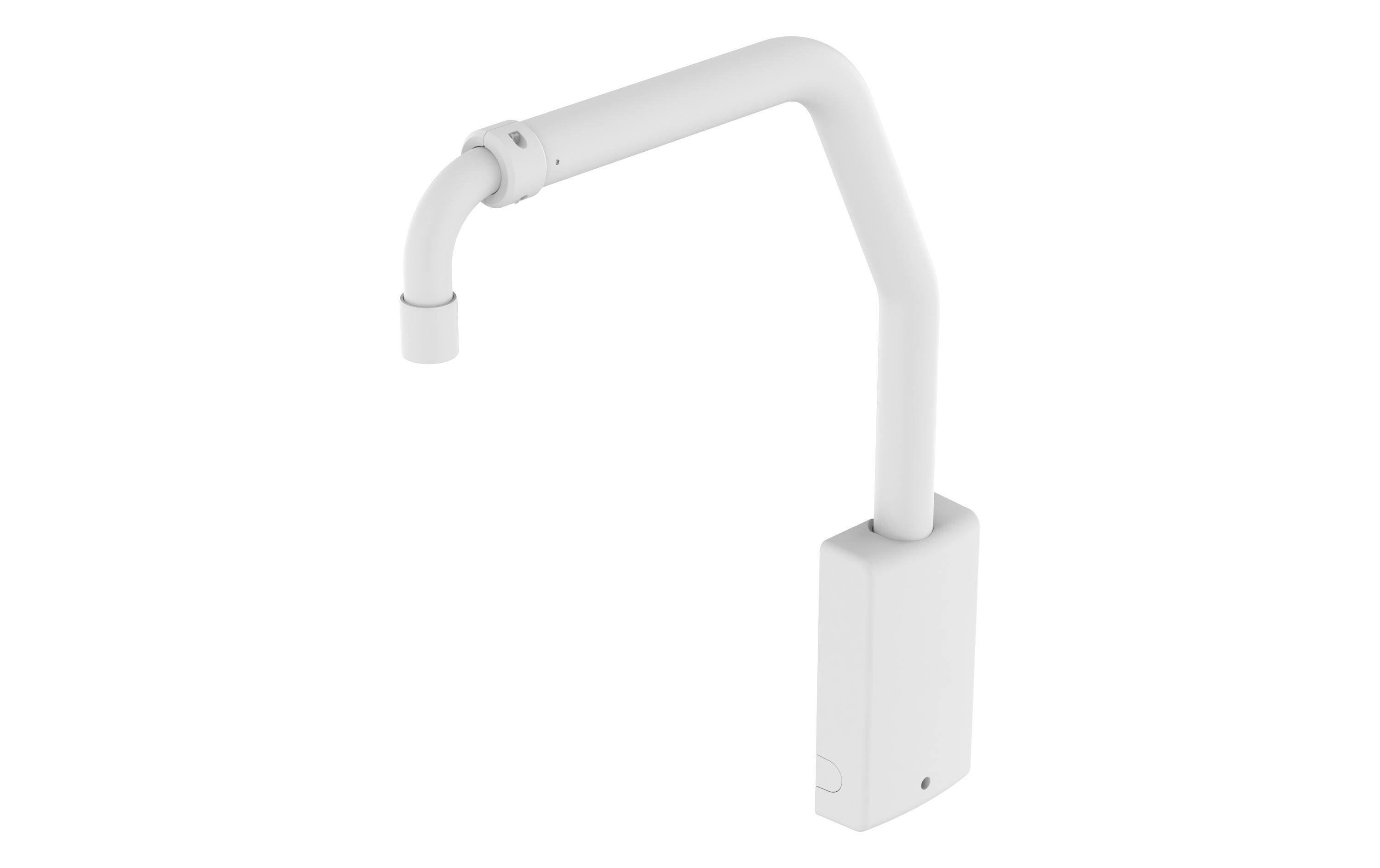 SBP-156LMW1 Teleskopische Brüstungshalterung Weiss 1 Stück<br>Teleskopische Brüstungshalterung