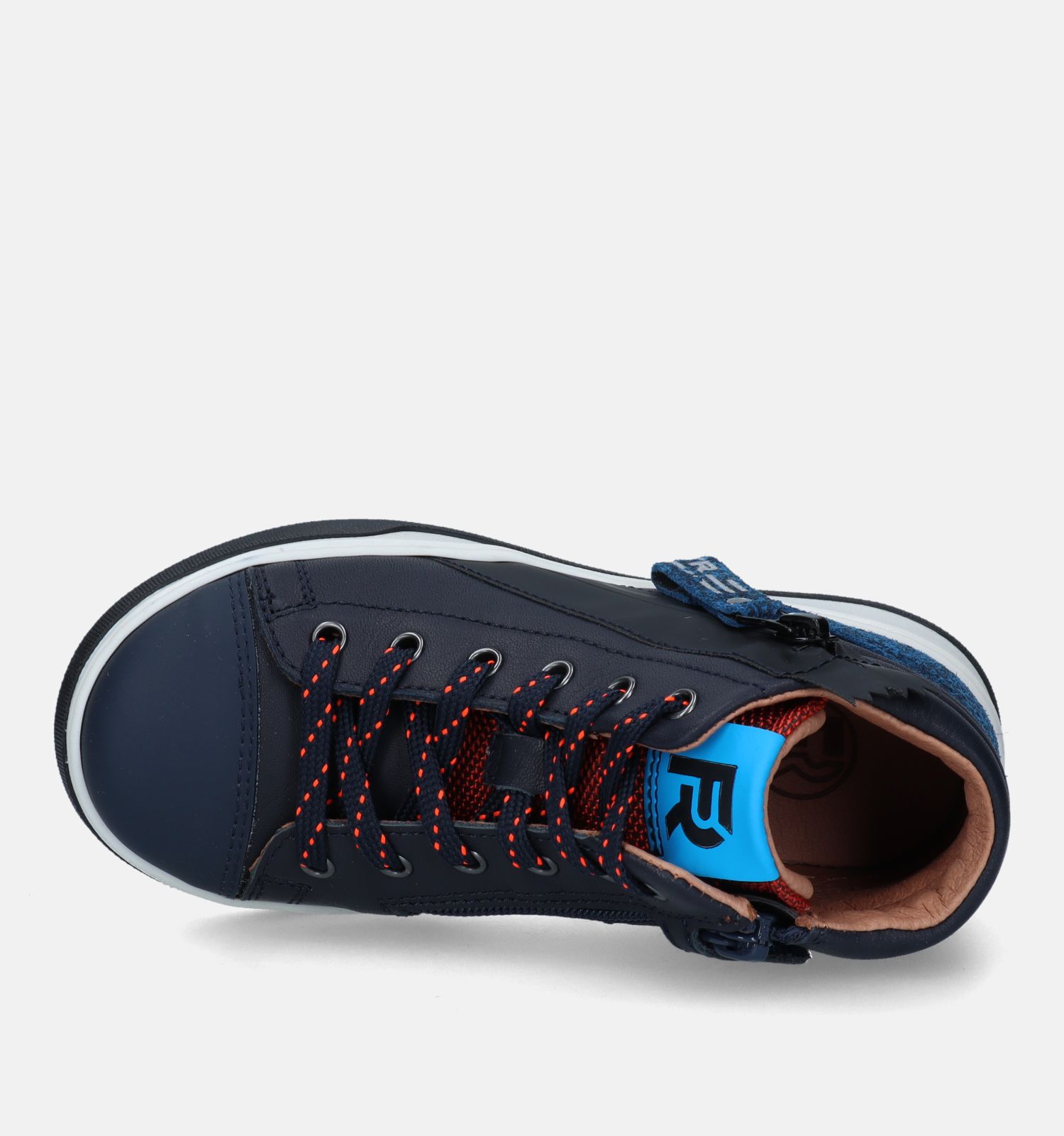 Hoge schoenen blauw