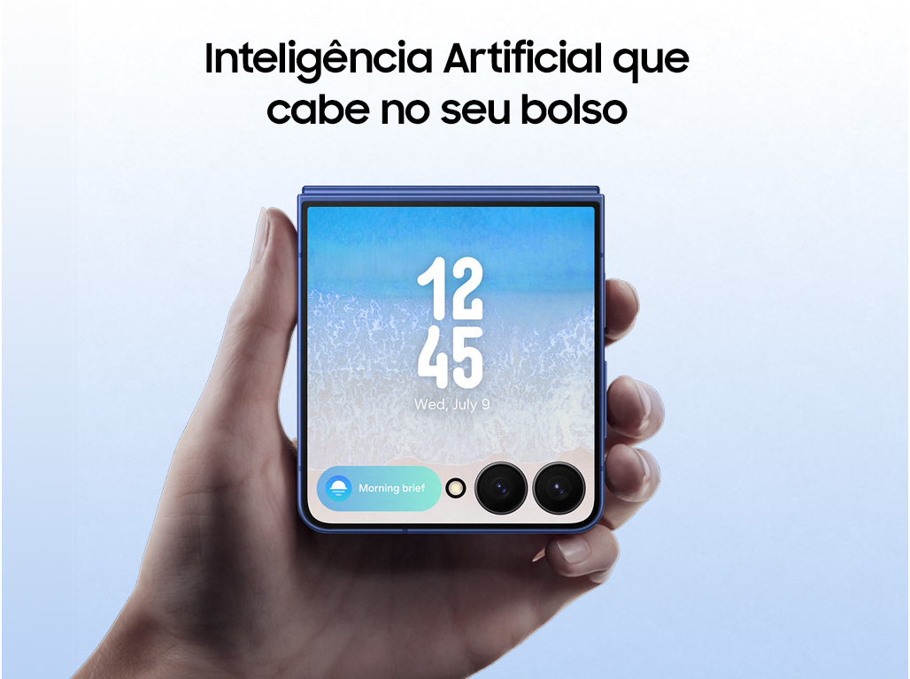 SMARTPHONE SAMSUNG GALAXY Z FLIP 7 256GB AZUL ESCURO