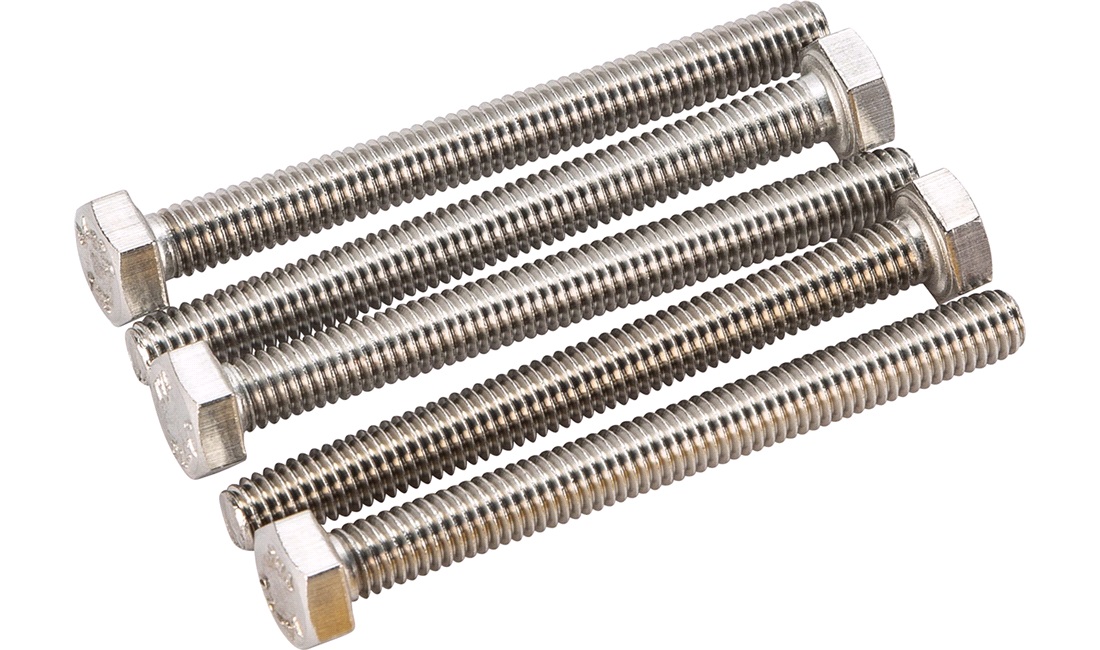 Sætskrue 6x60 a4 din 933-4 5 stk