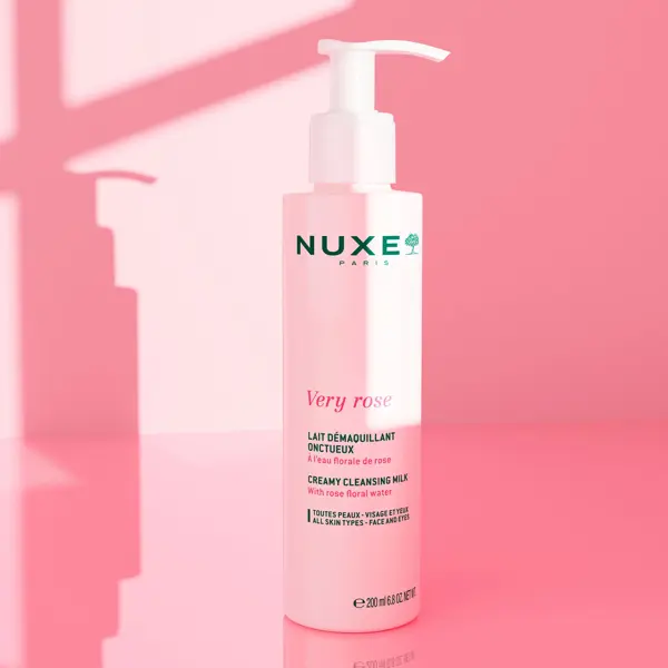 Leite de Limpeza Cremoso Very Rose da Nuxe 200ml