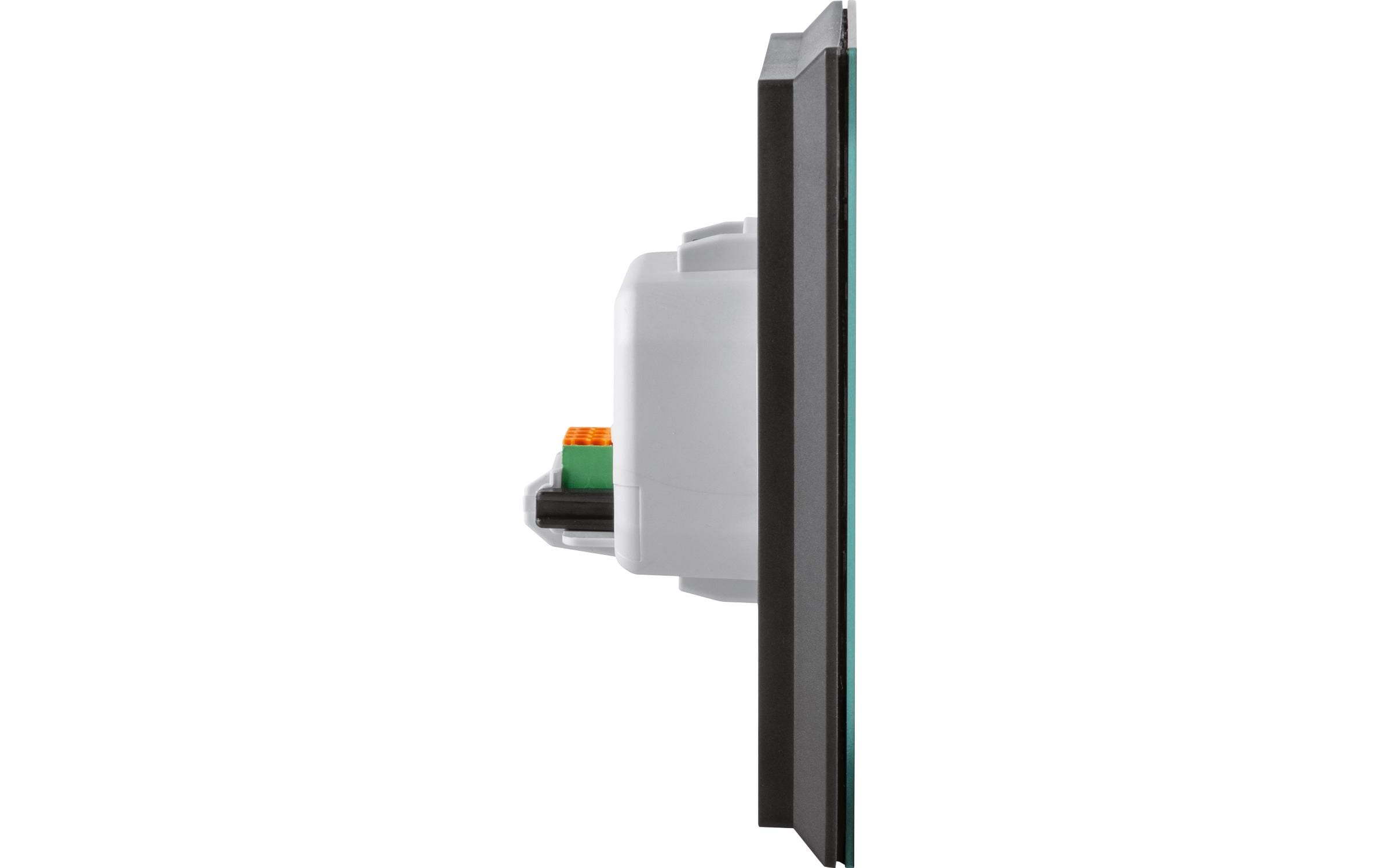 Smart Home Wired Glasdisplay Plus<br>Zum Steuern von Heizungen, Leuchten, Rollläden und Jalousien – HmIPW-WGD-PL