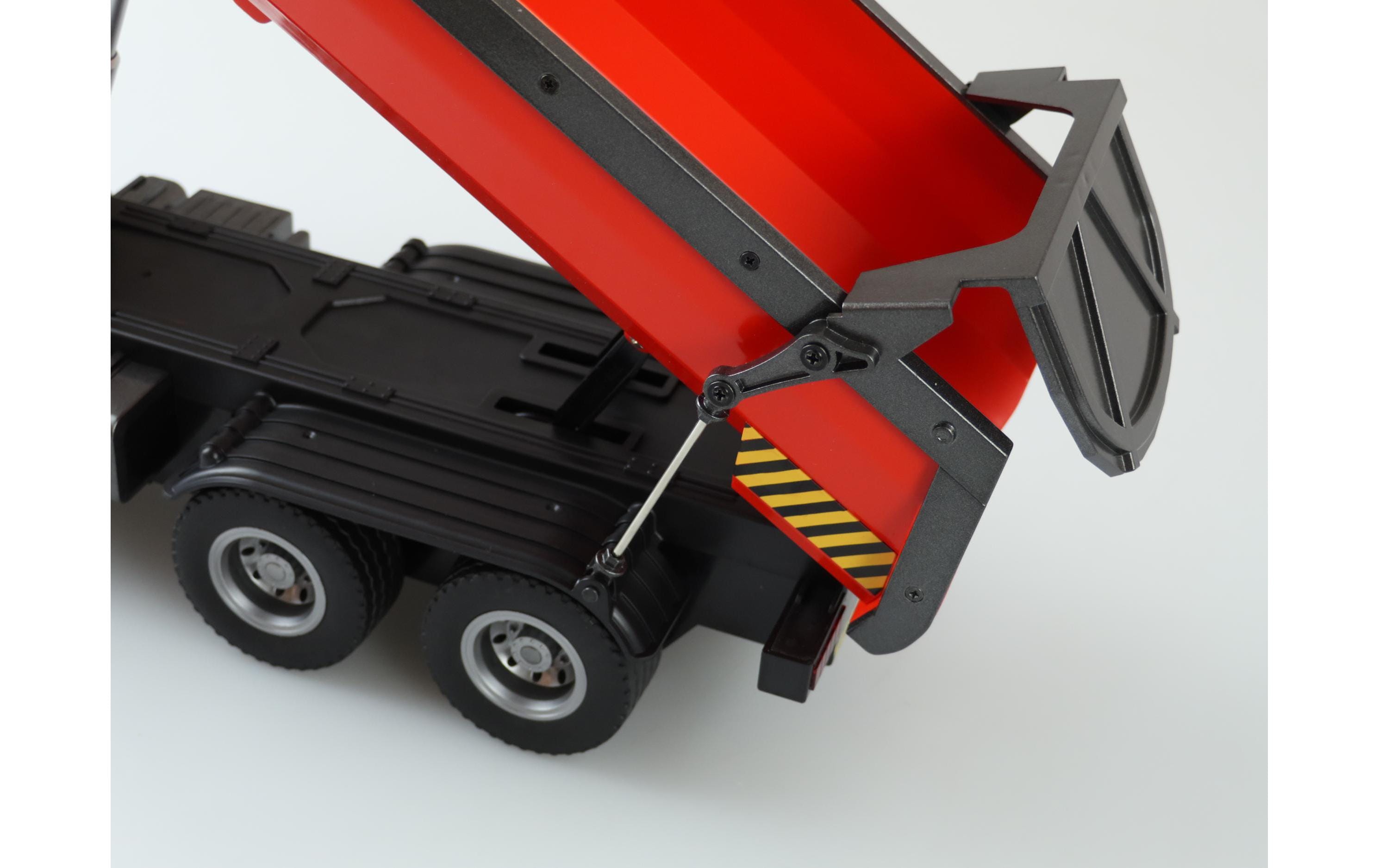 Lastwagen Mercedes-Benz Arocs 6x4 Rot, RTR, 1:14<br>Ferngesteuerter Muldenkipper