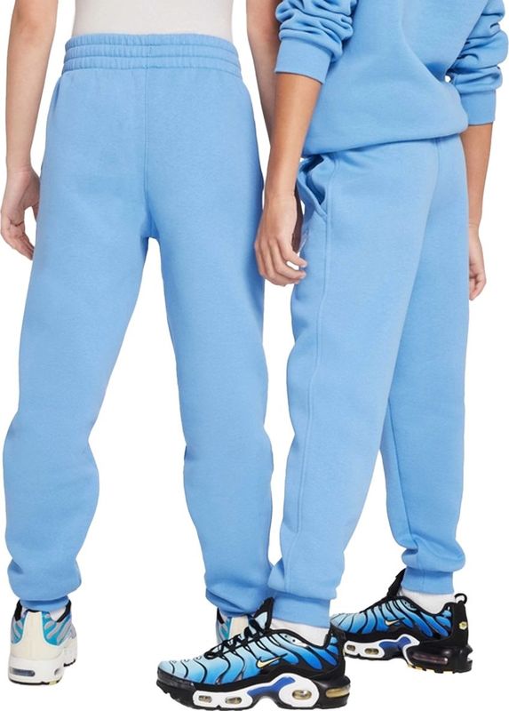 Nike - Club - Joggingbroek - Blauw - 80% Katoen/20% Polyester