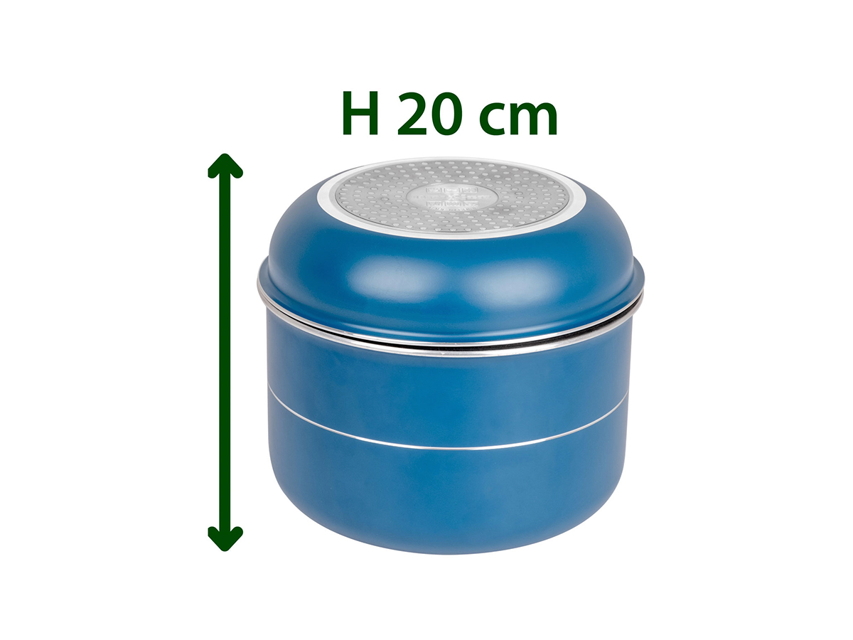 Brunner Carezza Spacemaster Vacublock pannenset - Ø22 cm