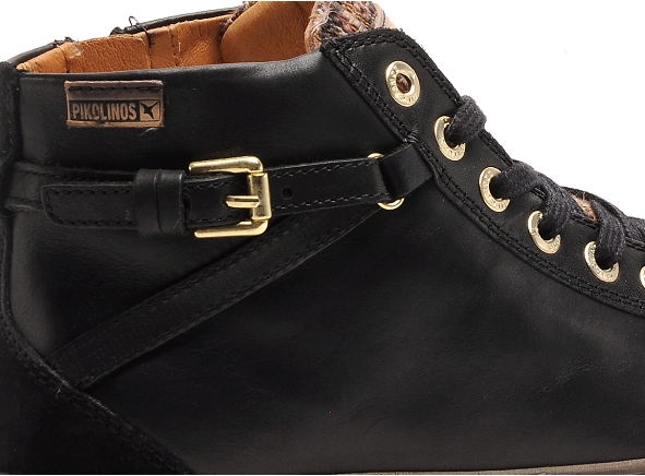Pikolinos boots bottine plates femme lagos 9017312 noir