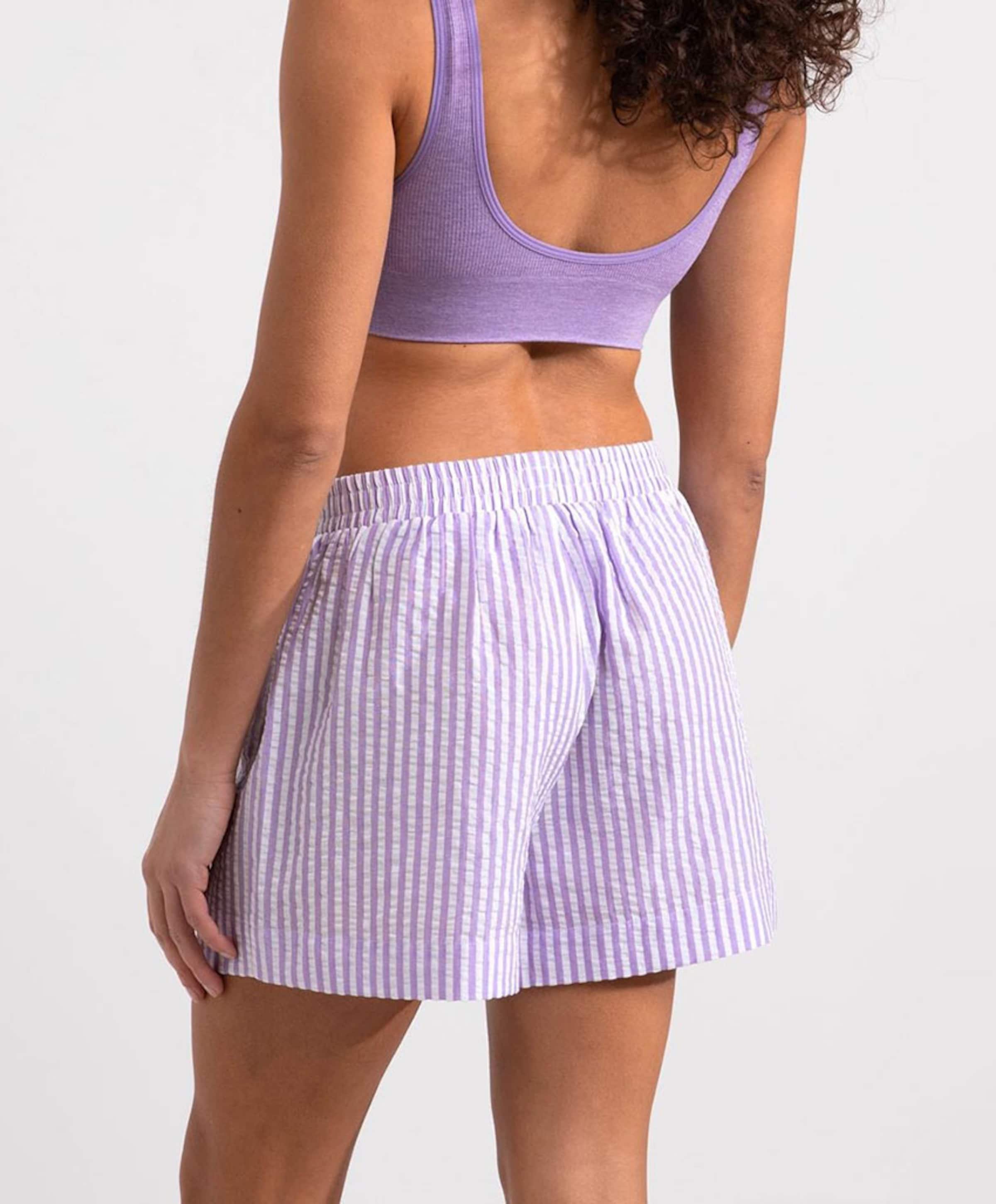 Sam Friday Dames pyjamashorts paars
