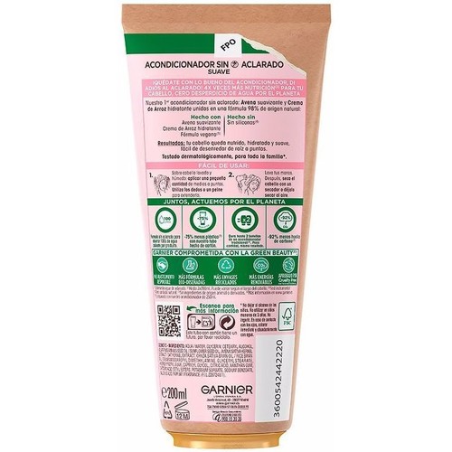 Garnier - Original Remedies Délicatesse De Avena Acondicionador Sin Aclar