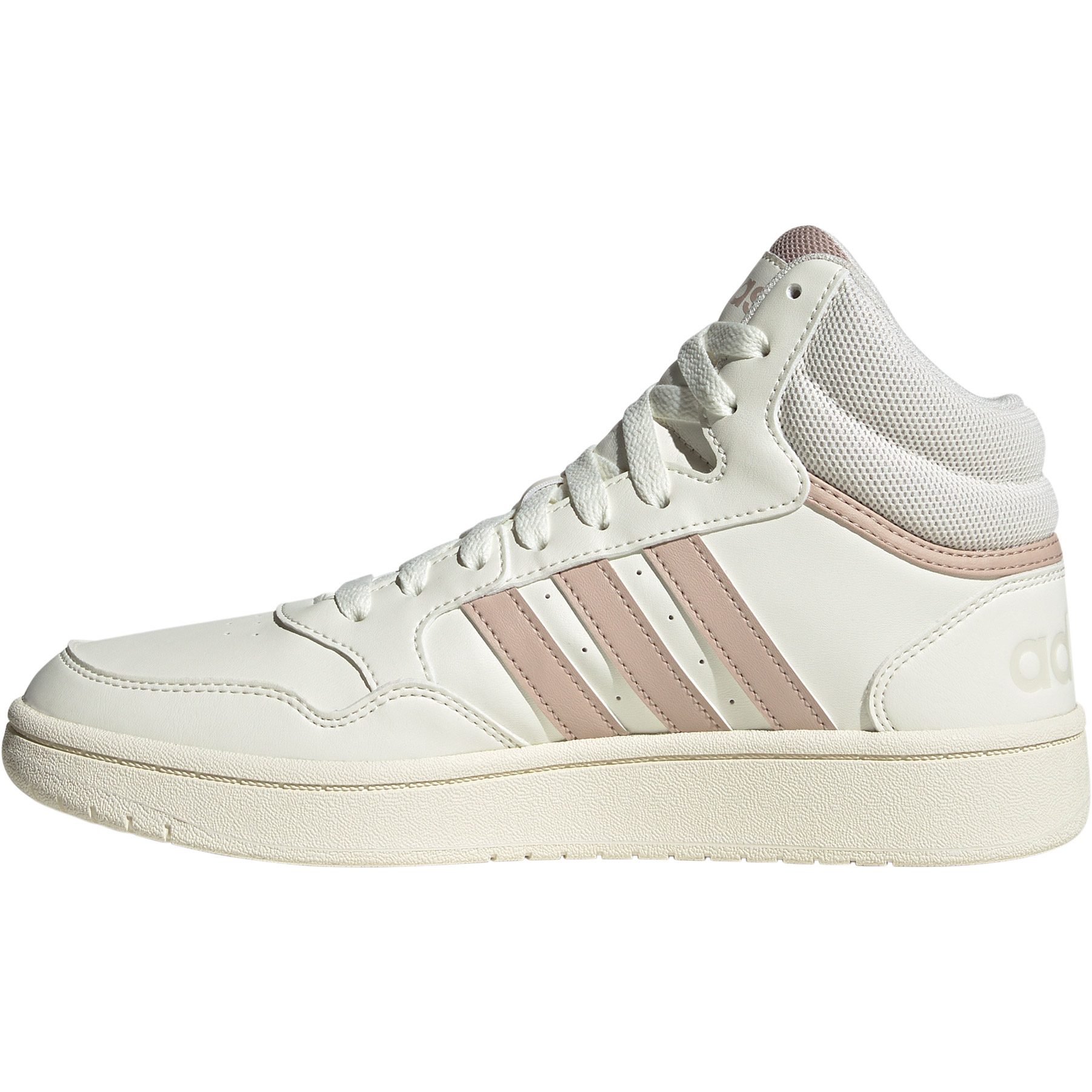 adidas Hoops 3.0 MID Classic Sneaker Damen off white