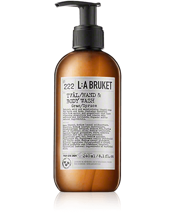 L:A BRUKET Cleansing 222 Hand & Body Wash Spruce 240ml