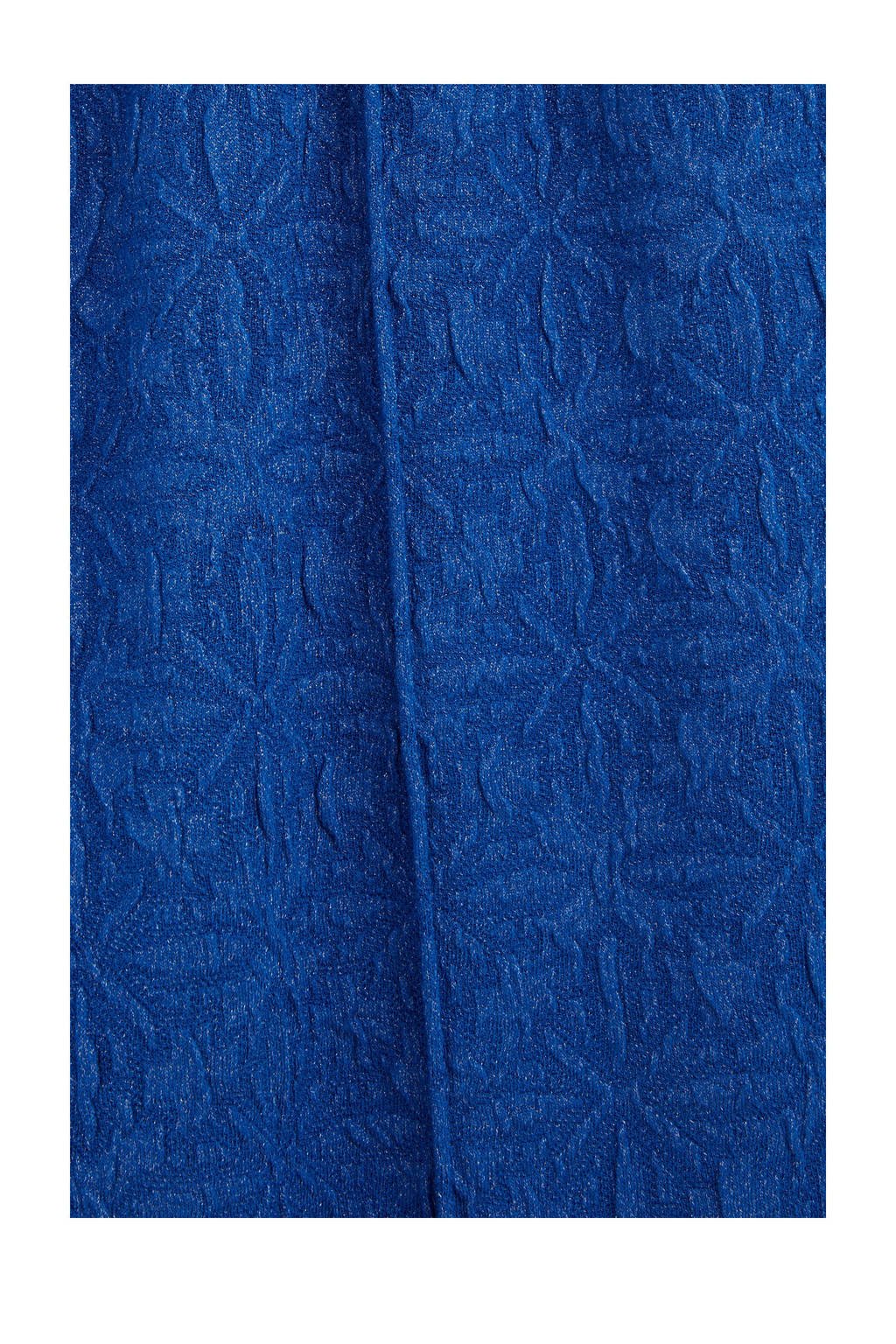 WE Fashion broek kobalt blauw