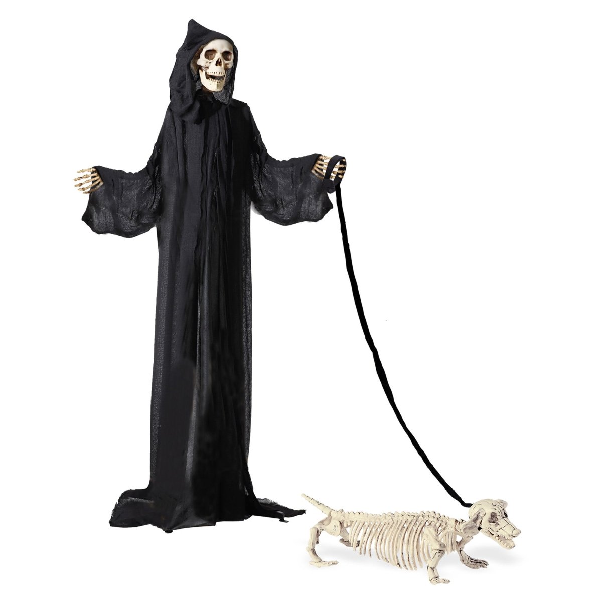 Halloween Skelet Tekkel Met Riem
