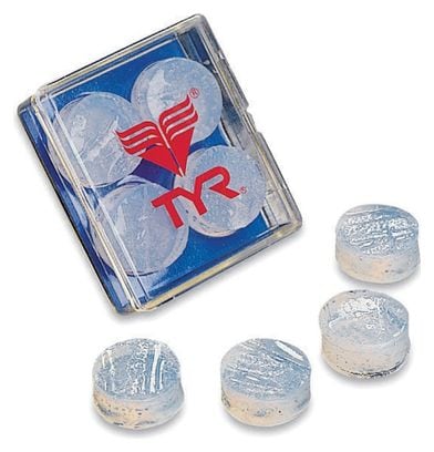 BOUCHONS D'OREILLES SOUPLES SILICONE TRANSPARENT