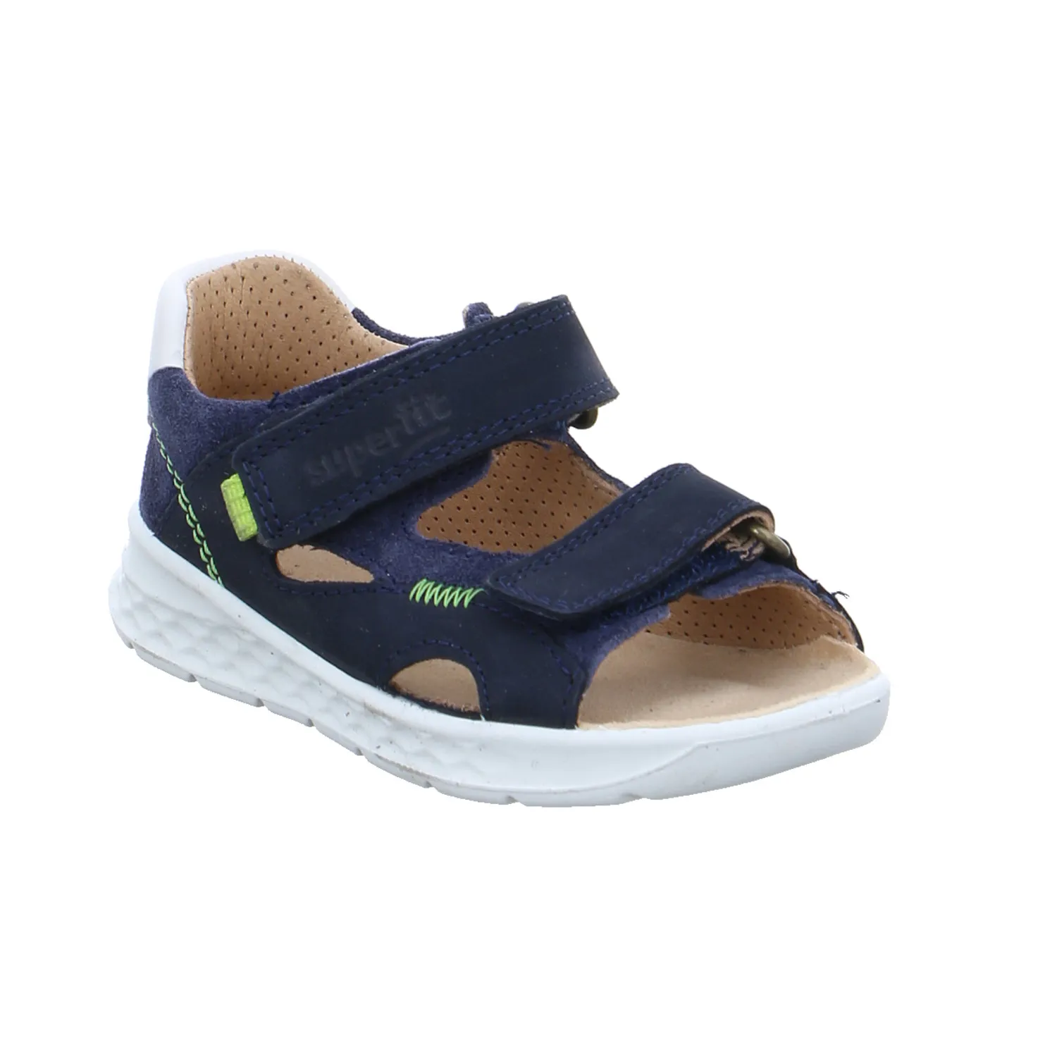 SUPERFIT Baby-Sandale Dunkelblau Leder  Unisex Minilette