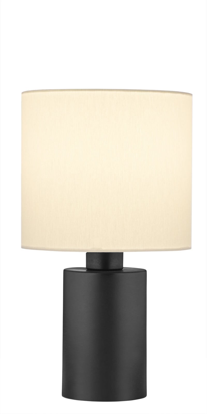 casaNOVA Retrofit Tischlampe MAYA 36 cm schwarz