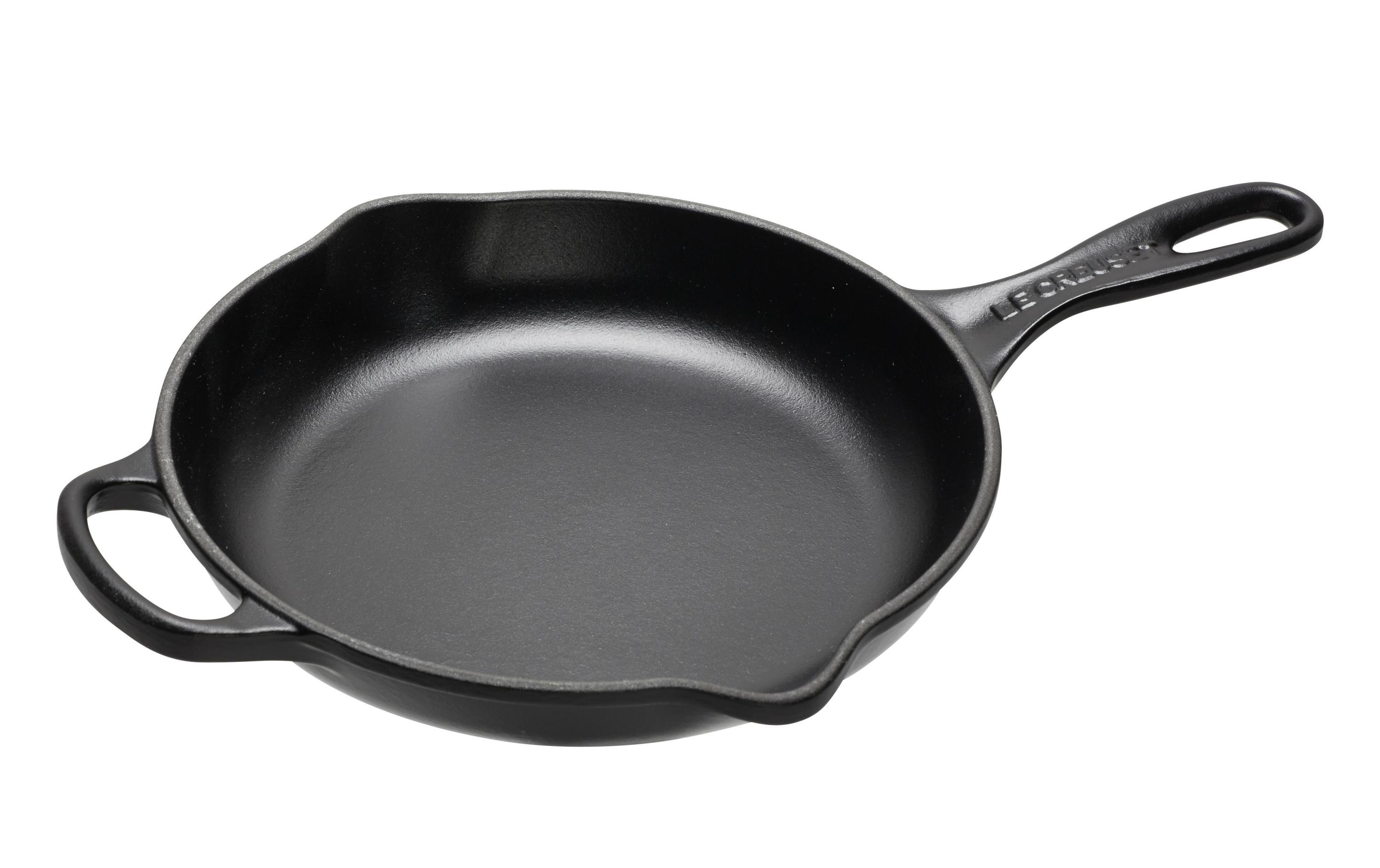 Bratpfanne Signature 23 cm, Schwarz<br>Runde Brat- und Servierpfanne aus Gusseisen