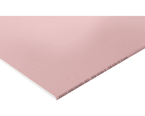 Knauf gipsplaat Sonicboard geluidsisolatieplaat GKF 2000 x 600 x 12,5 mm