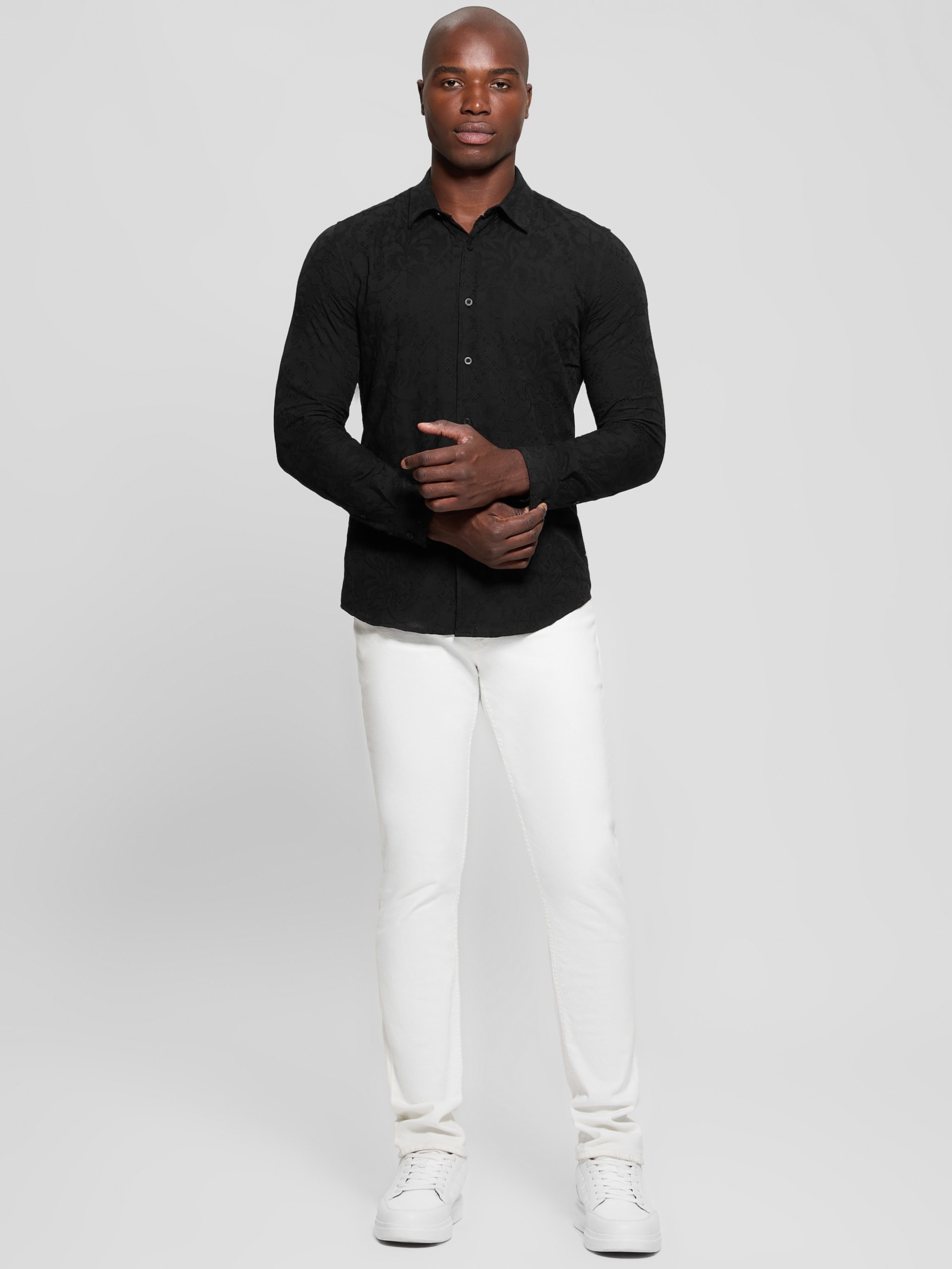 Camisa Davis Jacquard