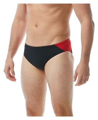 Maillot de Bain TYR Hexa Splice Racer Noir/Rouge