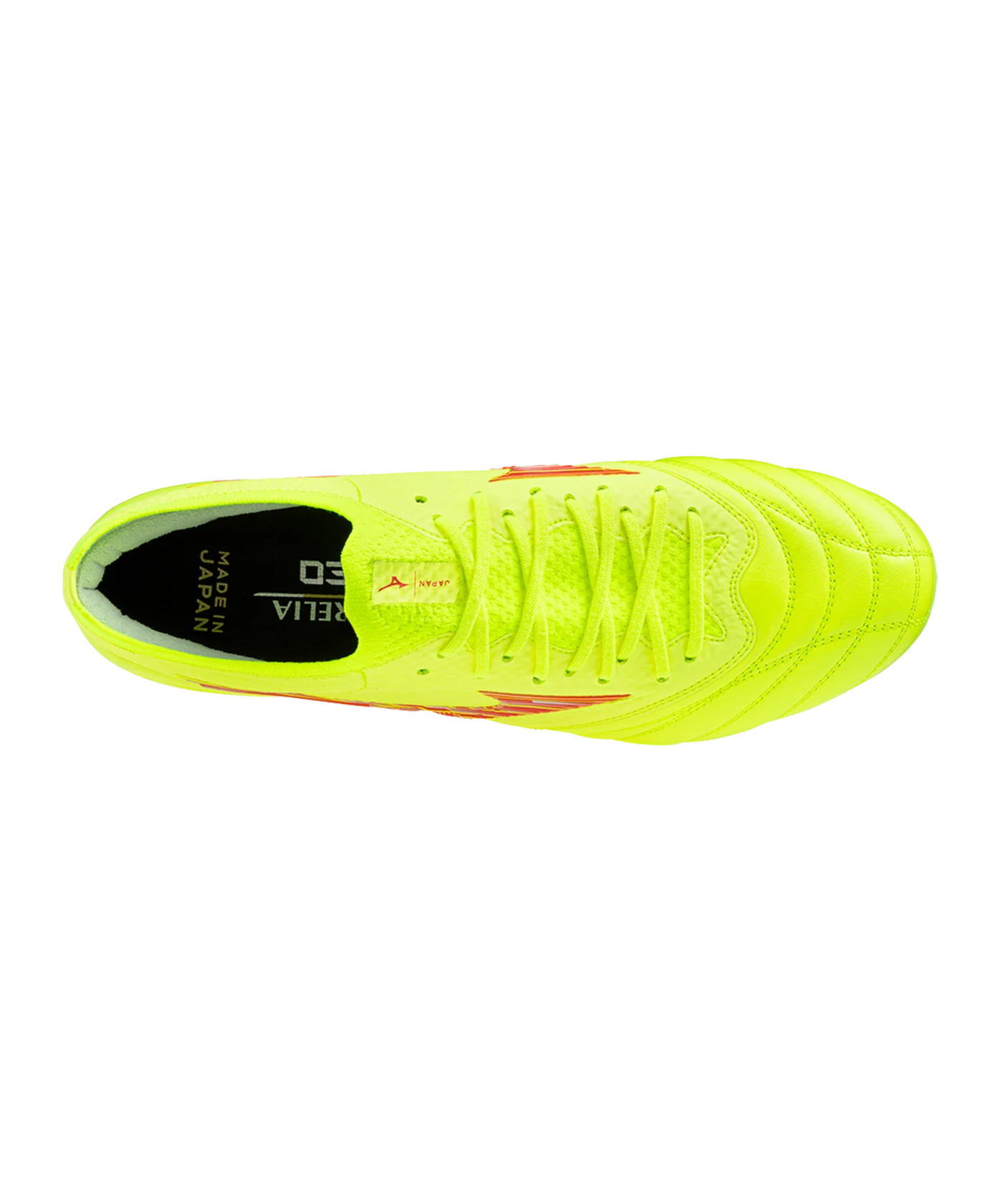 Mizuno Morelia Neo IV Alpha Made in Japan Mix Dyna Gelb Rot Gelb F45