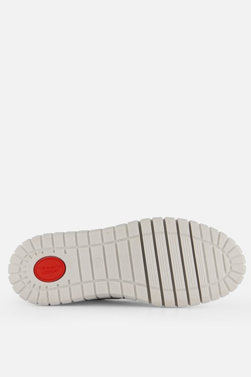 Tamaris Comfort Sneakers wit Leer
