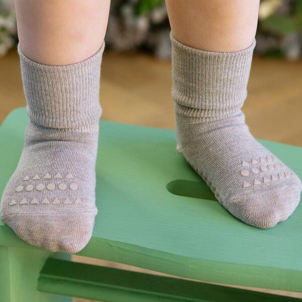 Køb Gobabygo Sand Non-Slip Strømper Bambus