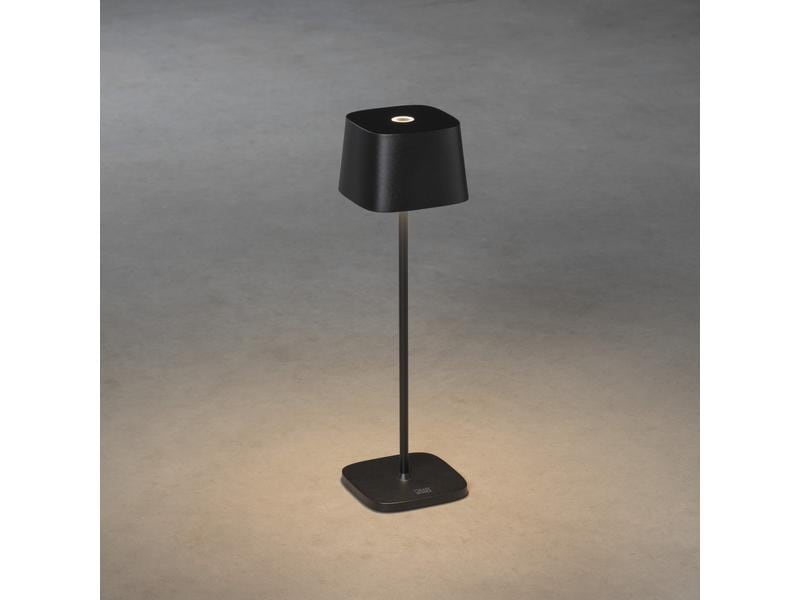 Konstsmide Akku-Tischleuchte Capri USB, 2700-3000 K, 2.2 W, Outdoor-Leuchte
