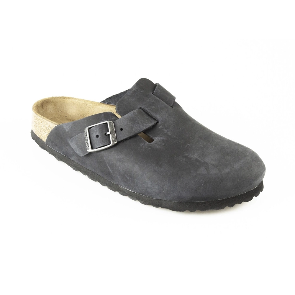 Birkenstock Boston Sandalen schwarz