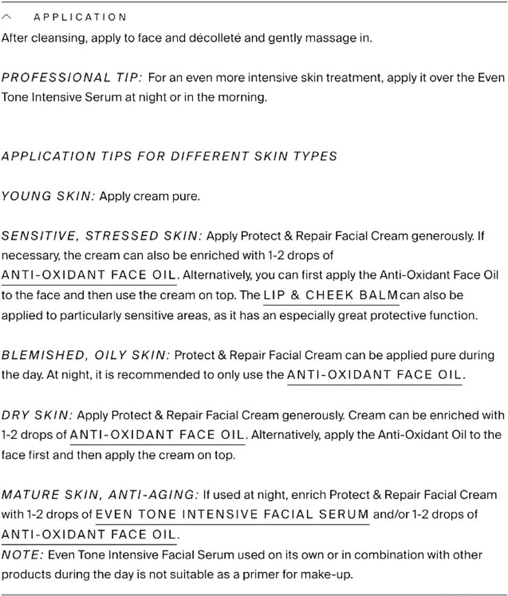 Less Is More Organic Protect & Repair Facial Cream 50 ml.