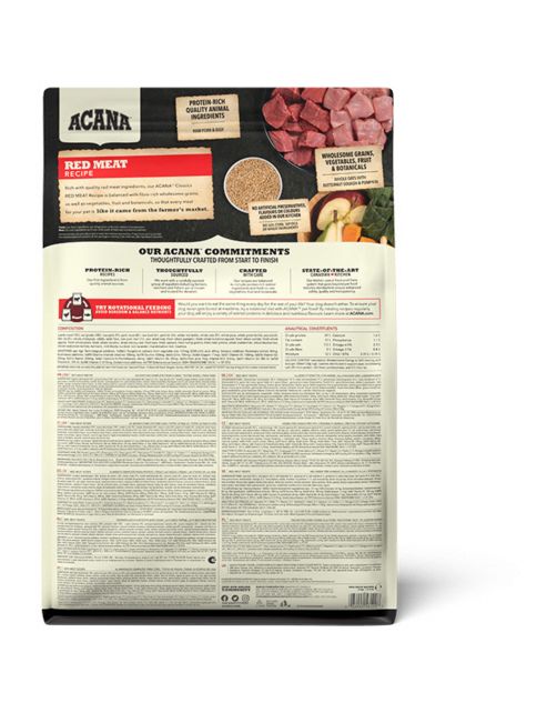 Acana Classics Classic Red Lam&Rund - Hondenvoer