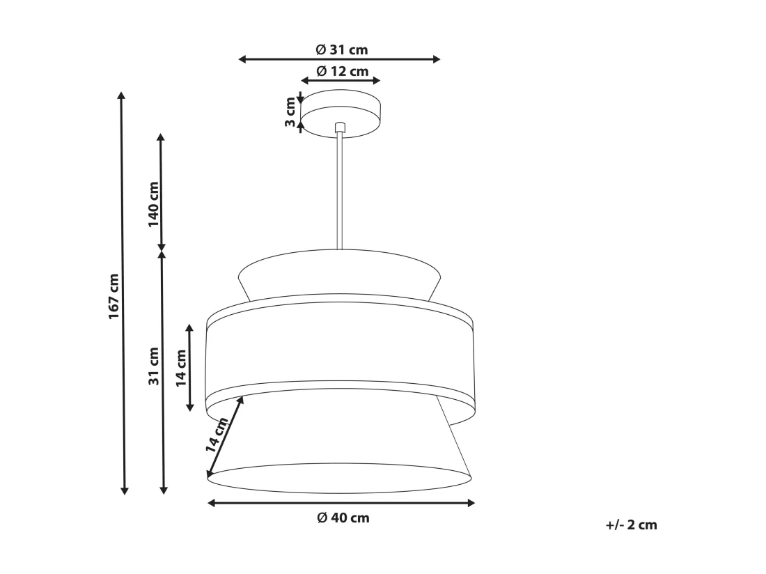 Lampe suspension LUYANO Rotin Vert clair