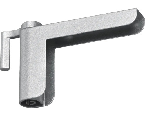 Abus 2603 S mini deursluiter, zilver