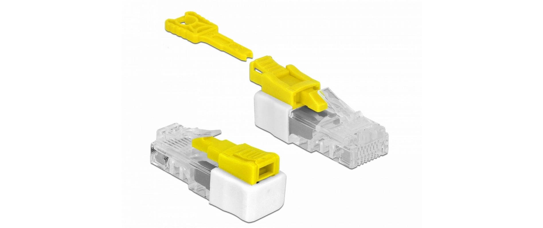 Blindstecker/Staubschutz RJ45 Port Blocker, 5 Stück 5 StückDelock RJ45 Port Blocker Set mit 5 Stück