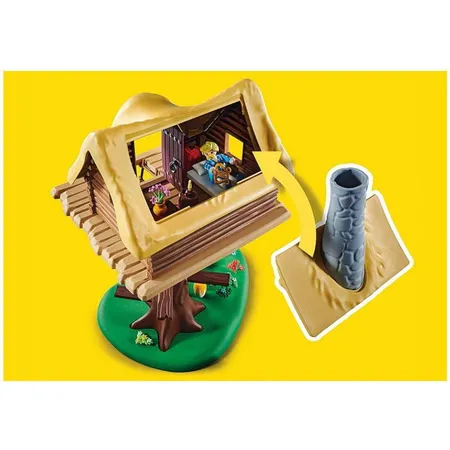 PLAYMOBIL® 71016 Asterix: Troubadix mit Baumhaus